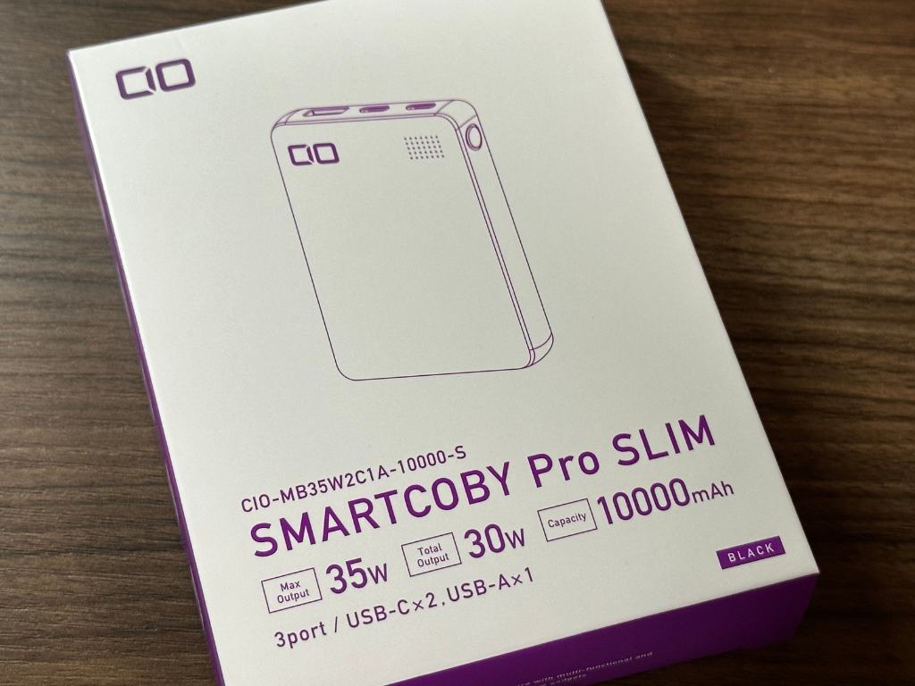 CIO SMARTCOBY Pro SLIM パッケージ②